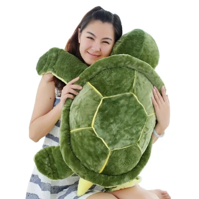 Tortoise Toy Cute Turtle Plush Pillow Staffed Cushion for Kids