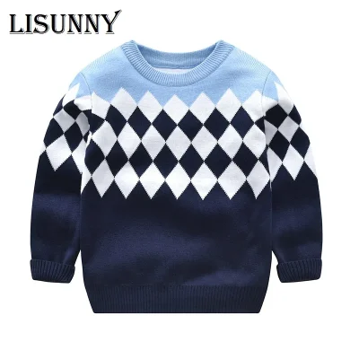 Long-sleeved Cotton Pullover  Baby Sweater